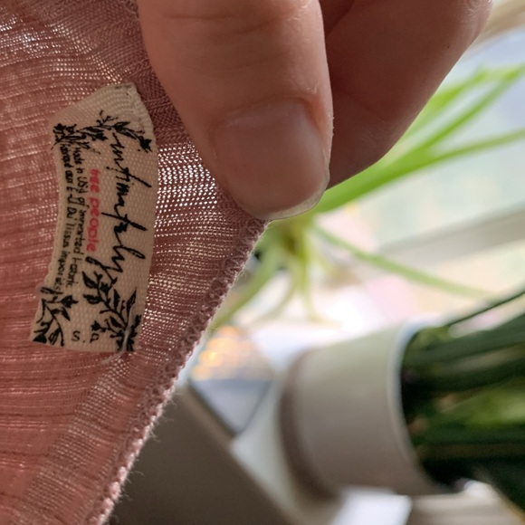 Free people crop top shirt - Picture 3 of 3